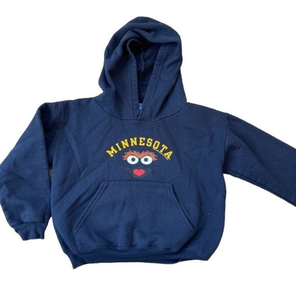 Champion Sesame Street Workshop State Sweatshirt Hoodie Minnesota Kids small